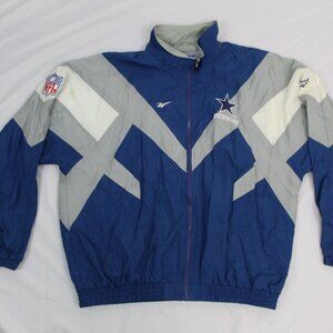 Vintage Dallas Cowboys NFL Pro Line REEBOK Jacket Coat Size XL